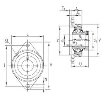 Bearing RCJTZ25 INA