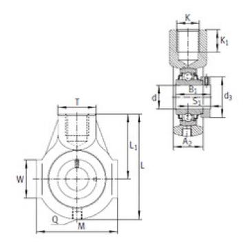 Bearing RHE45 INA