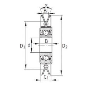 Bearing RSRA13-129-L0-L114 INA