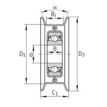 Bearing RSRB16-117-L0 INA