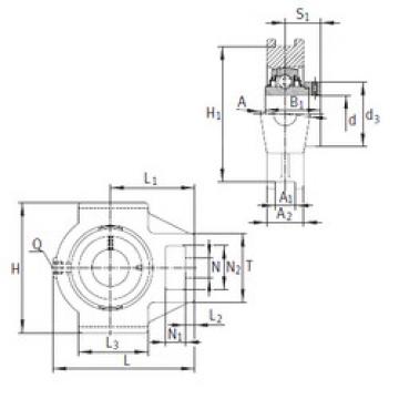 Bearing RTUE60 INA