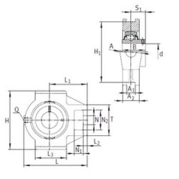 Bearing RTUEY60 INA