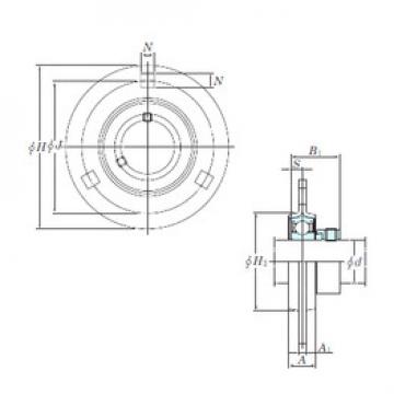 Bearing SAPF206 KOYO