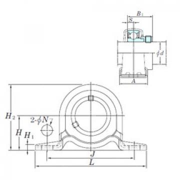 Bearing SAPP201-8 KOYO