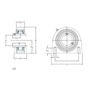 Bearing SYF 40 TF SKF