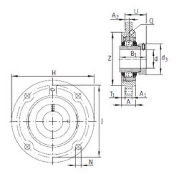 Bearing TFE30 INA