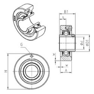 Bearing UCC206 SNR