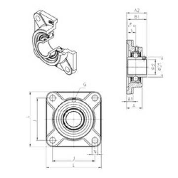 Bearing UCF205 SNR