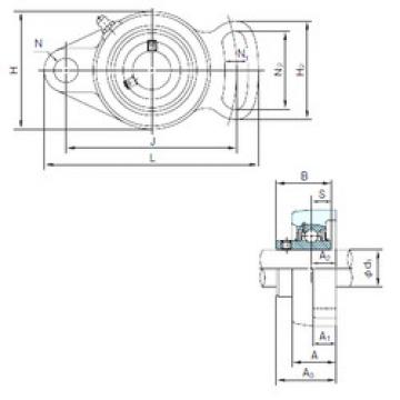 Bearing UCFA211 NACHI