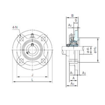 Bearing UCFC203 NACHI