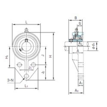 Bearing UCFK206 NACHI