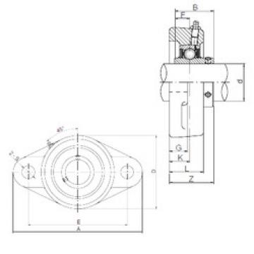 Bearing UCFL202 ISO