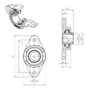 Bearing UCFL209 SNR