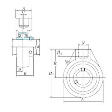 Bearing UCHA203 KOYO