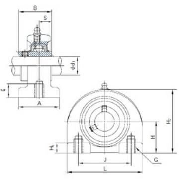 Bearing UCPA203 NACHI