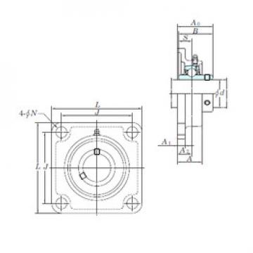 Bearing UCSF205H1S6 KOYO