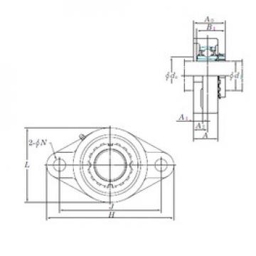 Bearing UKFL211 KOYO