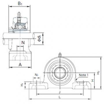 Bearing UKP209+H2309 NACHI