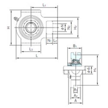 Bearing UKT206+H2306 NACHI