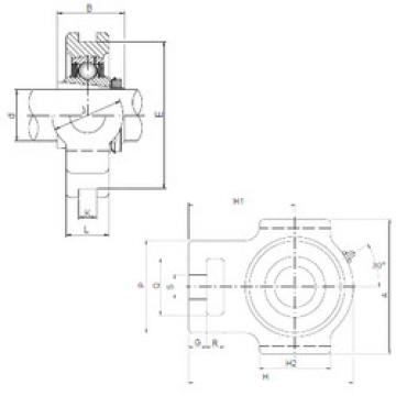 Bearing UKT209 ISO