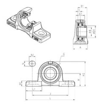 Bearing USP208 SNR