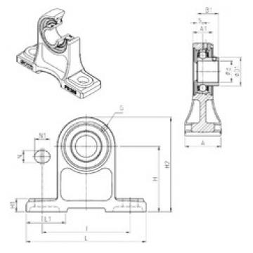 Bearing USPH208 SNR