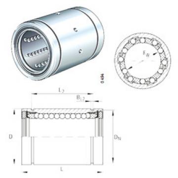 Bearing KB16-PP INA