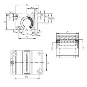 Bearing KGNO 25 C-PP-AS INA