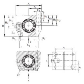 Bearing KGNS 30 C-PP-AS INA