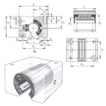 Bearing KGSNO40-PP-AS INA