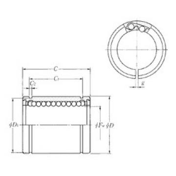 Bearing KLM16S NTN