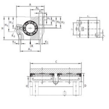 Bearing KTN 20 C-PP-AS INA