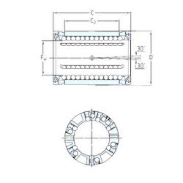 Bearing LBCD 20 A SKF