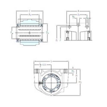 Bearing LUCD 30 SKF