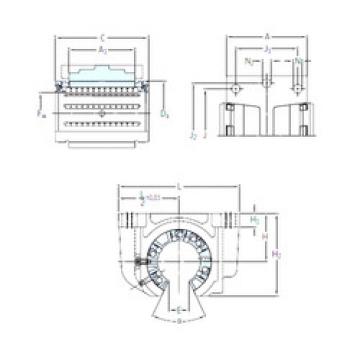 Bearing LUCF 12-2LS SKF