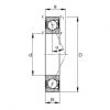 Bearing B7201-E-2RSD-T-P4S FAG