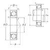 Bearing BA540-2 NSK #5 small image