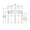 Bearing 17TAB04DF-2LR NACHI