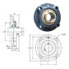 Bearing UCFC206-19 FYH