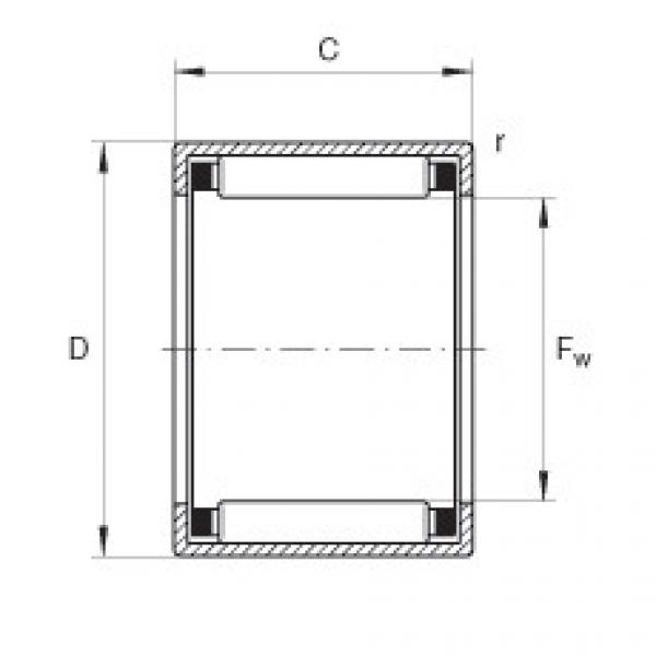 Bearing HK0205-TV INA #5 image