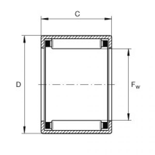 Bearing SCE1012 INA #1 image