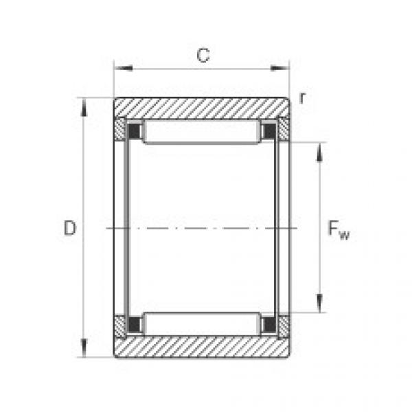 Bearing NK5/10-TV INA #1 image