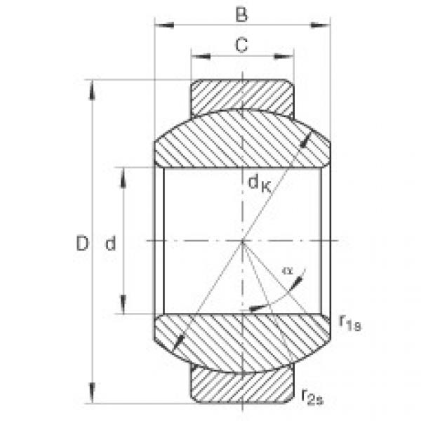 Bearing GE10-FO INA #5 image