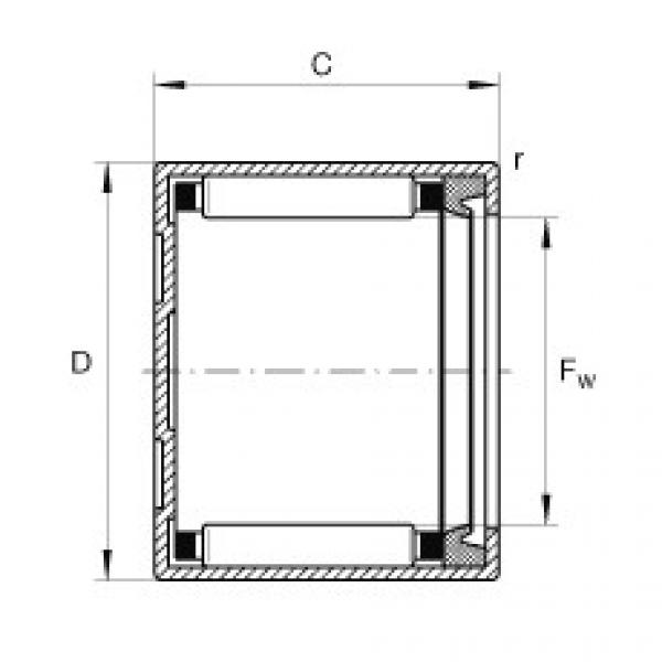 Bearing BCH06604-P INA #5 image