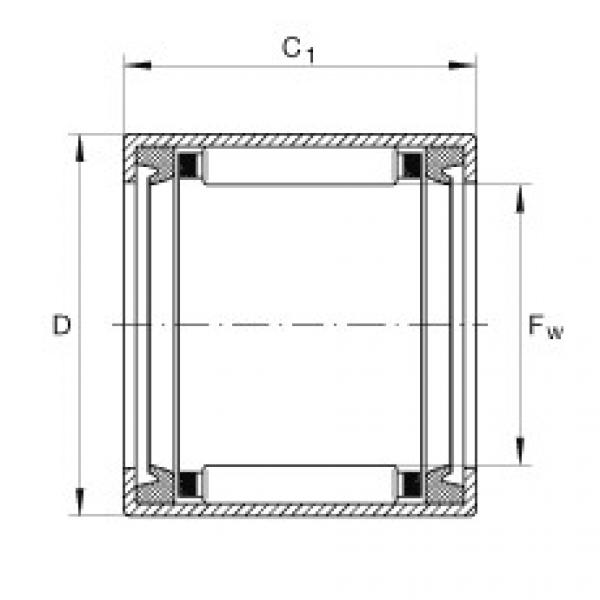 Bearing SCE1010-PP INA #1 image