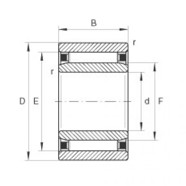 Bearing NAO15X28X13 INA #1 image