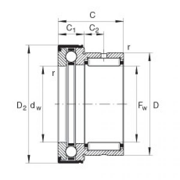 Bearing NKX15-Z INA #1 image