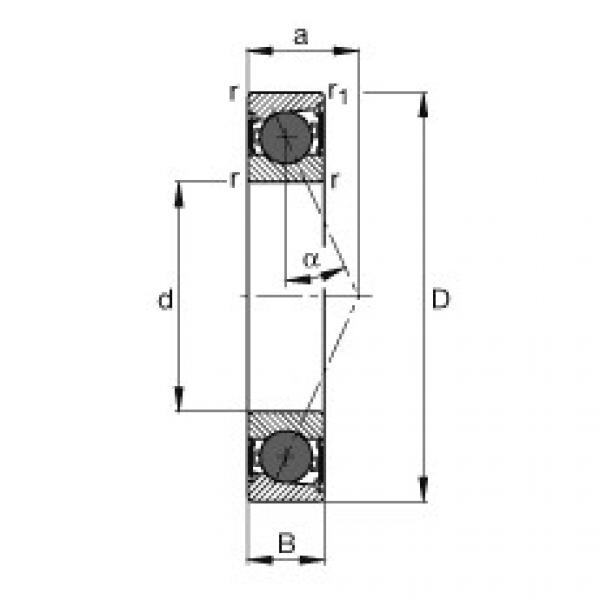 Bearing HCB7002-E-2RSD-T-P4S FAG #5 image