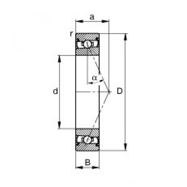 Bearing HSS7000-E-T-P4S FAG #5 image