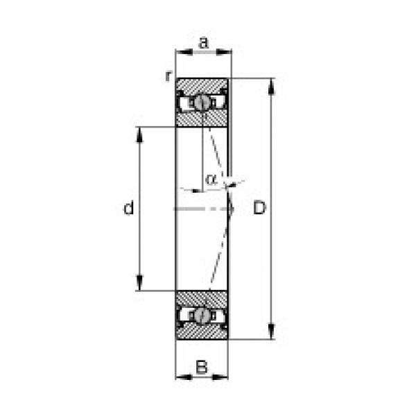 Bearing HCS71901-C-T-P4S FAG #5 image